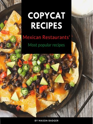 cover image of Mexican restaurant' most popular recipes